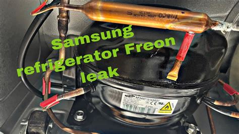 can freon leak from a refrigerator|Five Signs Your Refrigerator Is Leaking Freon: A。